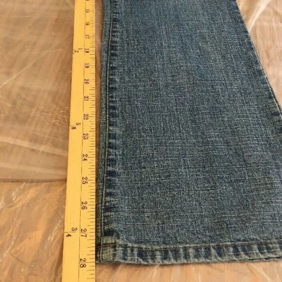 Vintage Y2K Duck Head Jeans Women 6 Blue Bootcut Minimalist Classic Streetwear - Picture 8 of 9